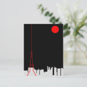 Tower Tokyo Briefkaart (Staand voorkant)