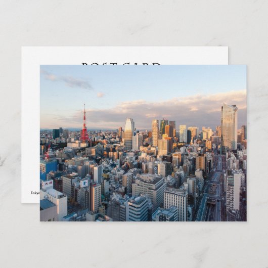 Tower Tokyo Briefkaart (Voorkant / Achterkant)