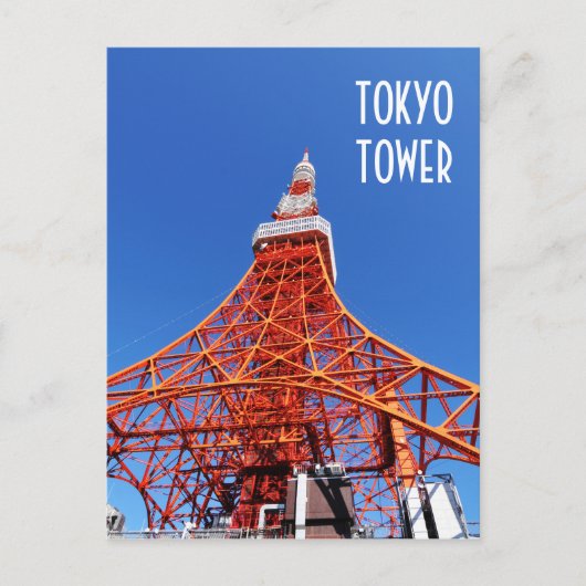 Tower Tokyo Briefkaart (Voorkant)