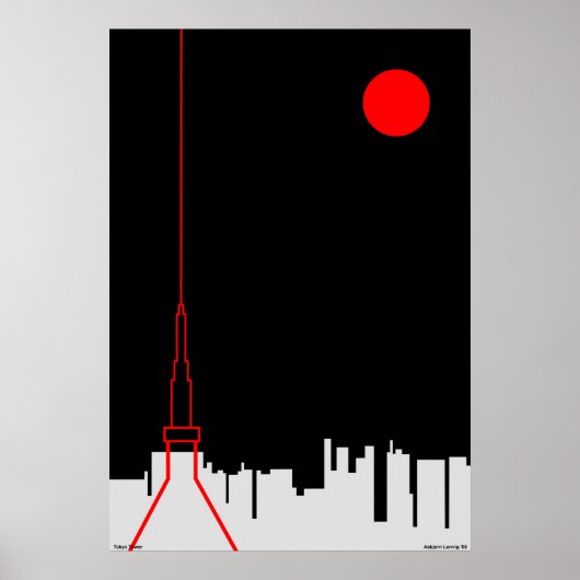 Tower Tokyo Poster (Voorkant)