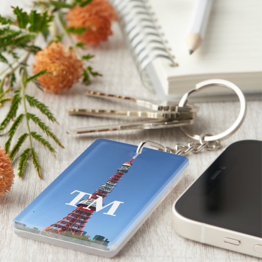 Tower Tokyo Sleutelhanger (Voorkant Rechts)