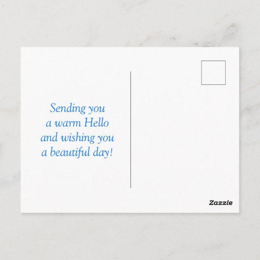 Tower Tokyo tussen tempels Briefkaart (Achterkant)