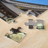 Tower Tokyo tussen tempels Legpuzzel (Zijkant)