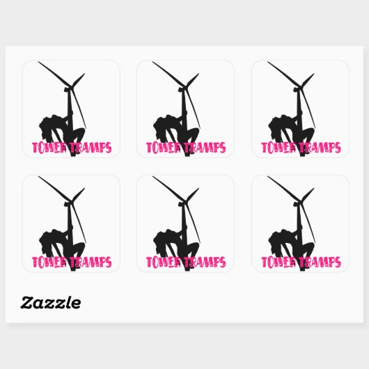 Tower Tramps Sticker (Vel)