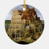 Tower van Babel - 1563 Keramisch Ornament (Voorkant)