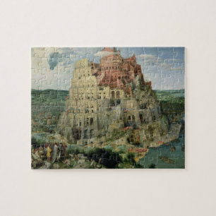 Tower van Babel, 1563 (olie op het paneel) Legpuzzel