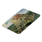 Tower van Babel, 1563 (olie op het paneel) Magneet (Linkerzijde)