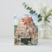 Tower van Babel Briefkaart (Staand voorkant)
