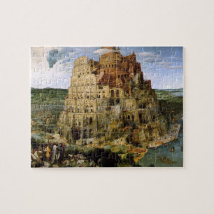 Tower van Babel door Brueghel Legpuzzel