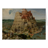 Tower van Babel door Peter Bruegel de Ouder (Voorkant Horizontaal)