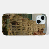 Tower van Babel door Peter Bruegel de Ouder Case-Mate iPhone Case (Achterkant (horizontaal))