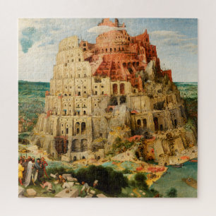 Tower van Babel door Peter Bruegel de Ouder Legpuzzel