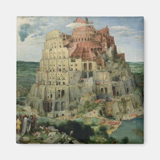 Tower van Babel Magneet (Voorkant)
