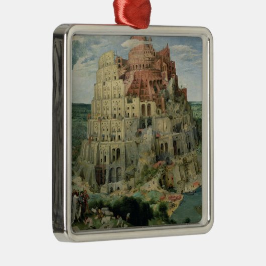 Tower van Babel Metalen Ornament (Rechts)