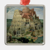 Tower van Babel Metalen Ornament (Voorkant)