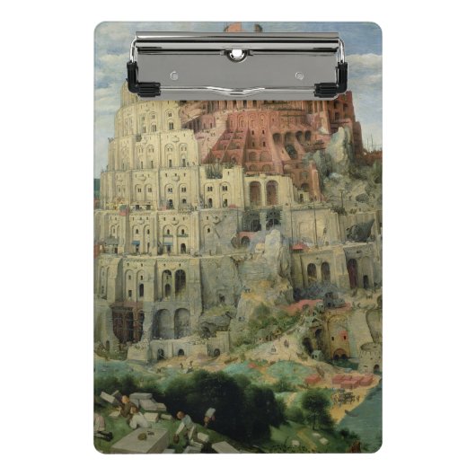 Tower van Babel Mini Klembord (Voorkant)