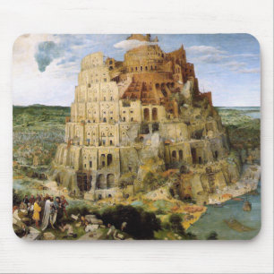 Tower van Babel - Peter Bruegel Muismat