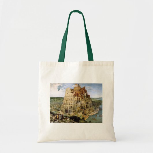 Tower van Babel - Peter Bruegel Tote Bag (Voorkant)
