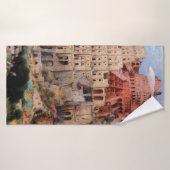 Tower van Babel, Pieter Bruegel de Elder, 1563 Badhanddoek (Badhanddoek)