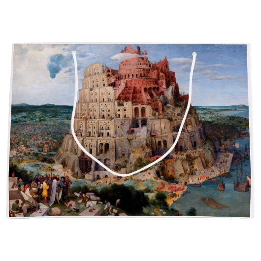 Tower van Babel, Pieter Bruegel de Elder, 1563 Groot Cadeauzakje (Voorkant)