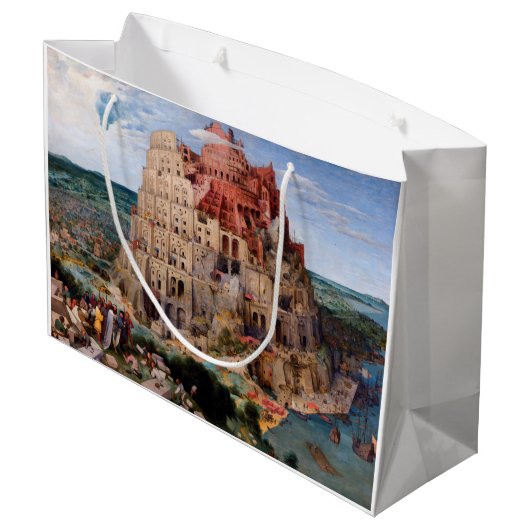 Tower van Babel, Pieter Bruegel de Elder, 1563 Groot Cadeauzakje (Achterkant Gekanteld)
