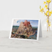 Tower van Babel, Pieter Bruegel de Elder, 1563 Kaart (Gele Bloem)