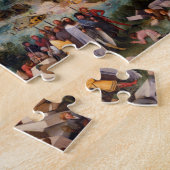 Tower van Babel, Pieter Bruegel de Elder, 1563 Legpuzzel (Zijkant)