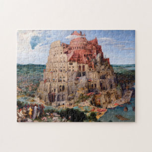 Tower van Babel, Pieter Bruegel de Elder, 1563 Legpuzzel