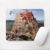 Tower van Babel, Pieter Bruegel de Elder, 1563 Muismat (Met muis)