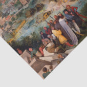 Tower van Babel, Pieter Bruegel de Elder, 1563 Tissuepapier (Detail)