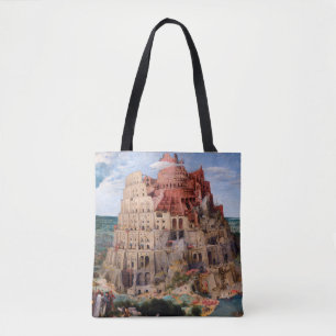 Tower van Babel, Pieter Bruegel de Elder, 1563 Tote Bag