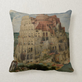 Tower van Babel Pieter Bruegel de Ouder Kussen