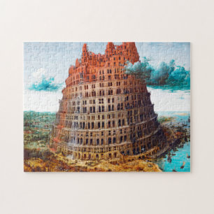 Tower van Babel, Pieter Bruegel de Ouder Legpuzzel