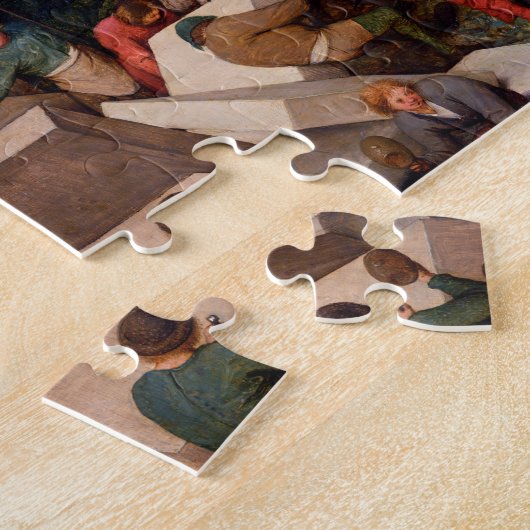 Tower van Babel, Pieter Bruegel de Ouder Legpuzzel (Zijkant)
