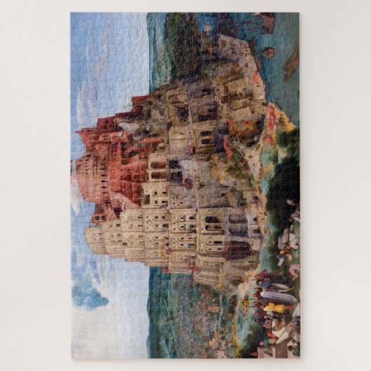 Tower van Babel, Pieter Bruegel de Ouder Legpuzzel (Verticaal)
