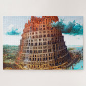 Tower van Babel, Pieter Bruegel de Ouder Legpuzzel (Horizontaal)
