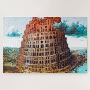 Tower van Babel, Pieter Bruegel de Ouder Legpuzzel