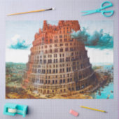 Tower van Babel, Pieter Bruegel de Ouder Tissuepapier (Craft)