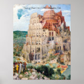 Tower van Babel Poster (Voorkant)