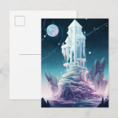 Tower van Crystal Fantasy Art Briefkaart (Voorkant / Achterkant)