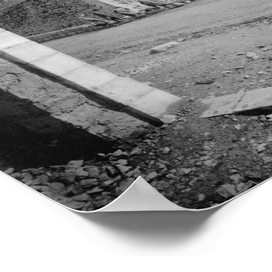 Tower van David in Jerusalem Poster (Hoek)