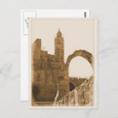 Tower van David - Jerusalem-Briefkaart Briefkaart (Voorkant / Achterkant)