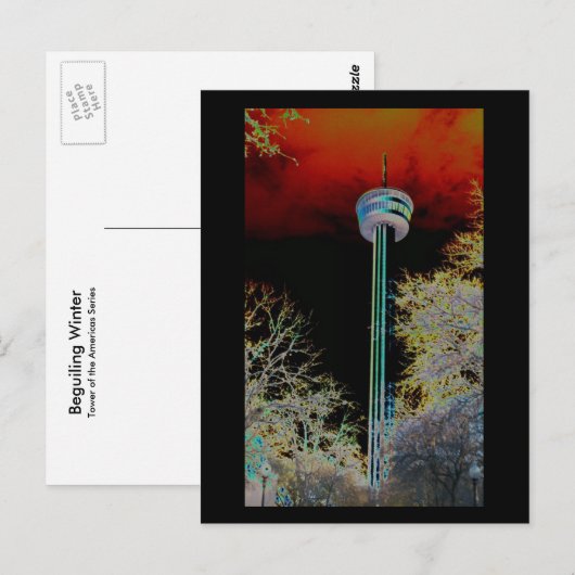 Tower van de Amerikaanse serie Briefkaart (Voorkant / Achterkant)