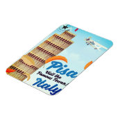 Tower van de vakantie van Pisa. Magneet (Linkerzijde)