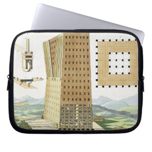 Tower van Demetrius Poliorcetes (336-283 v.Chr.) t Laptop Sleeve