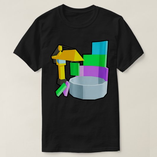 Tower van Hell Construction Site T-shirt (Design voorkant)