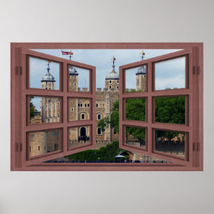 Tower van Londen 6-puit open Poster