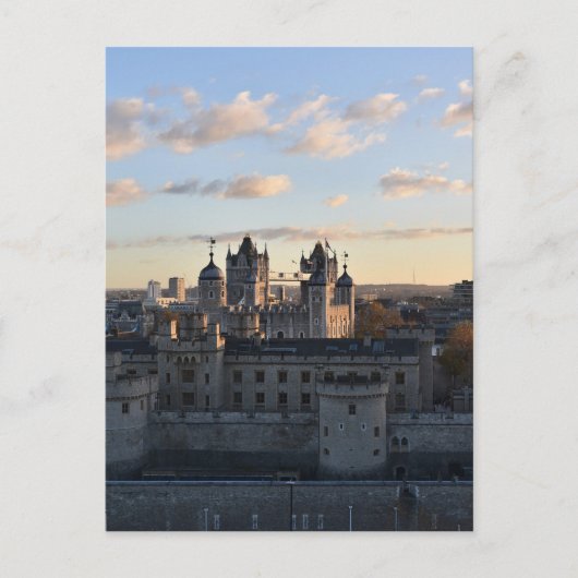 Tower van Londen Briefkaart (Voorkant)