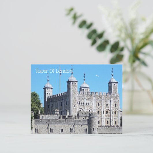 Tower van Londen Briefkaart (Staand voorkant)