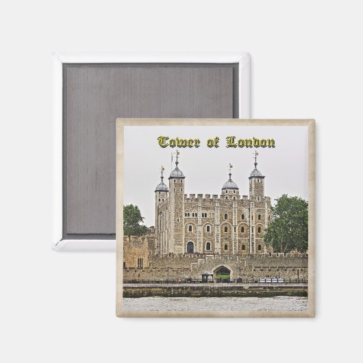 Tower van Londen Magneet (Voorkant / Achterkant)